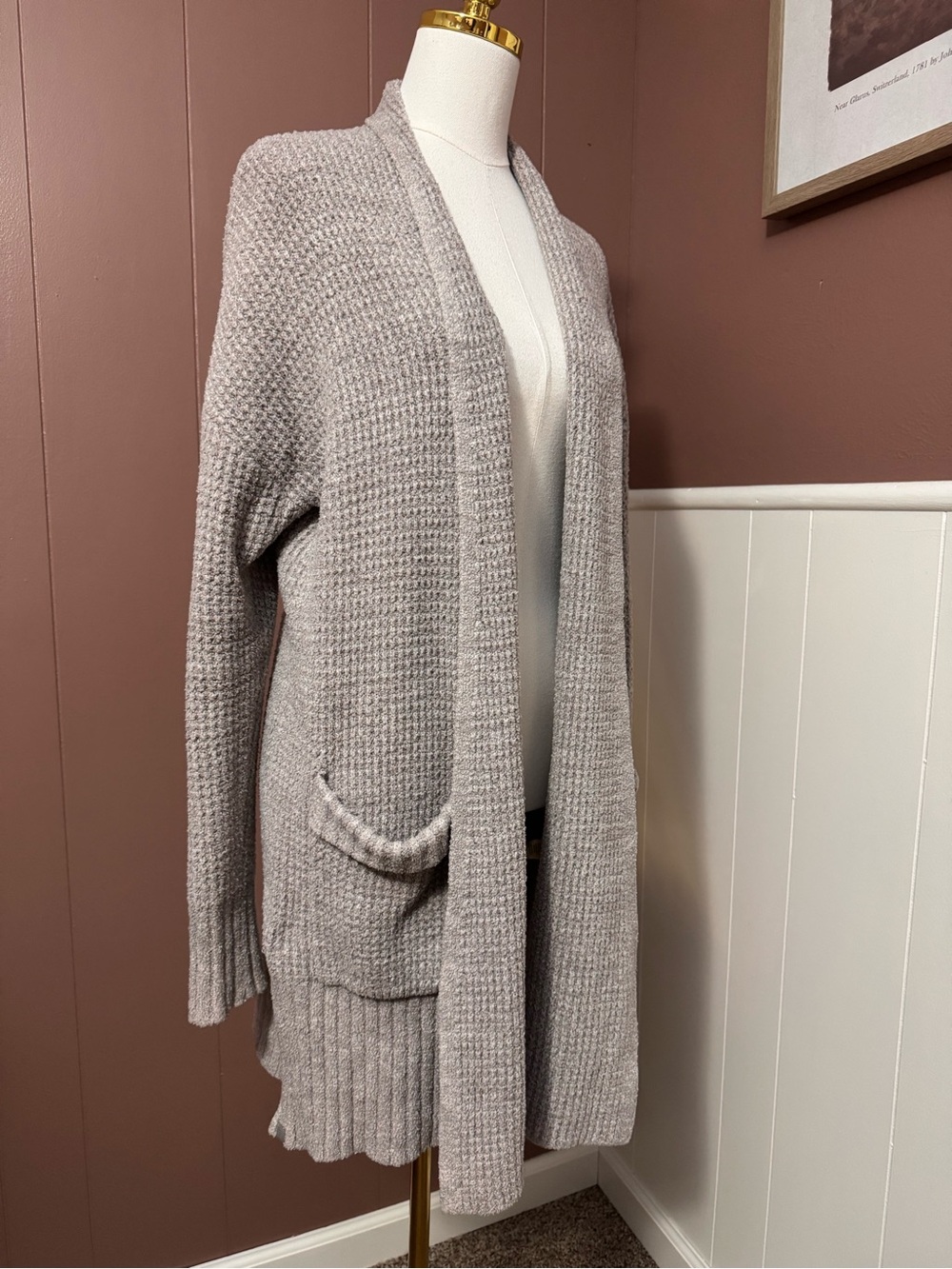 Barefoot Dreams CozyChic Lite® Long Cardigan - Picture 6 of 14